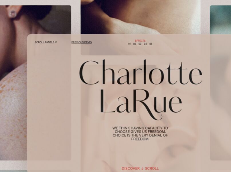 Panel Scroll Effects